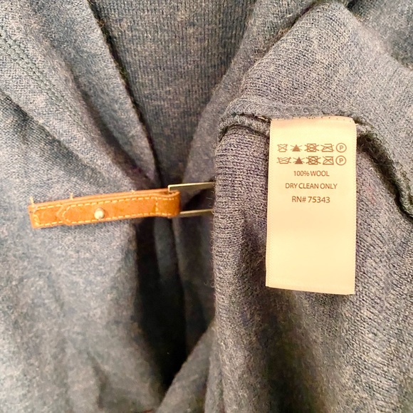 Lightweight hooded wool sweater coat - Picture 5 of 7